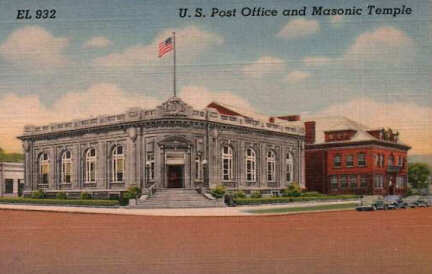 U.S. Post Office and Masonic Temple — East Liverpool