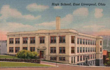High School — later building view — East Liverpool