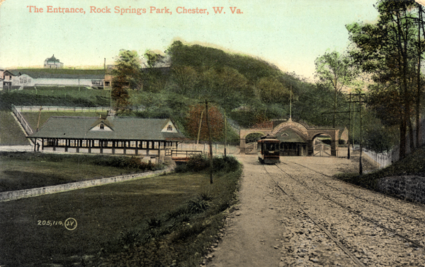 The Entrance, Rock Springs Park, Chester, West Virginia