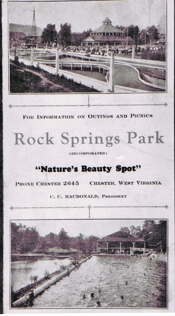 Rock Springs outings and picnics brochure