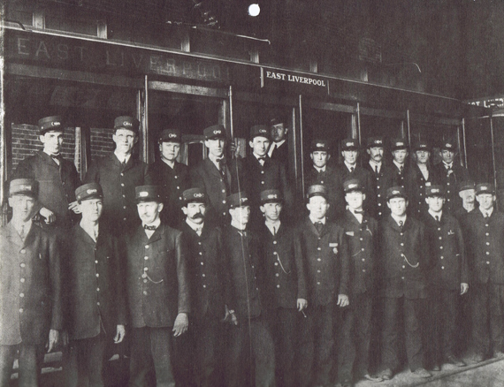 The railway employees, 1911