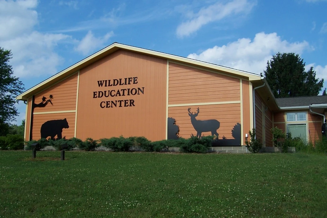 Exterior of Beaver Creek Wildlife Education Center