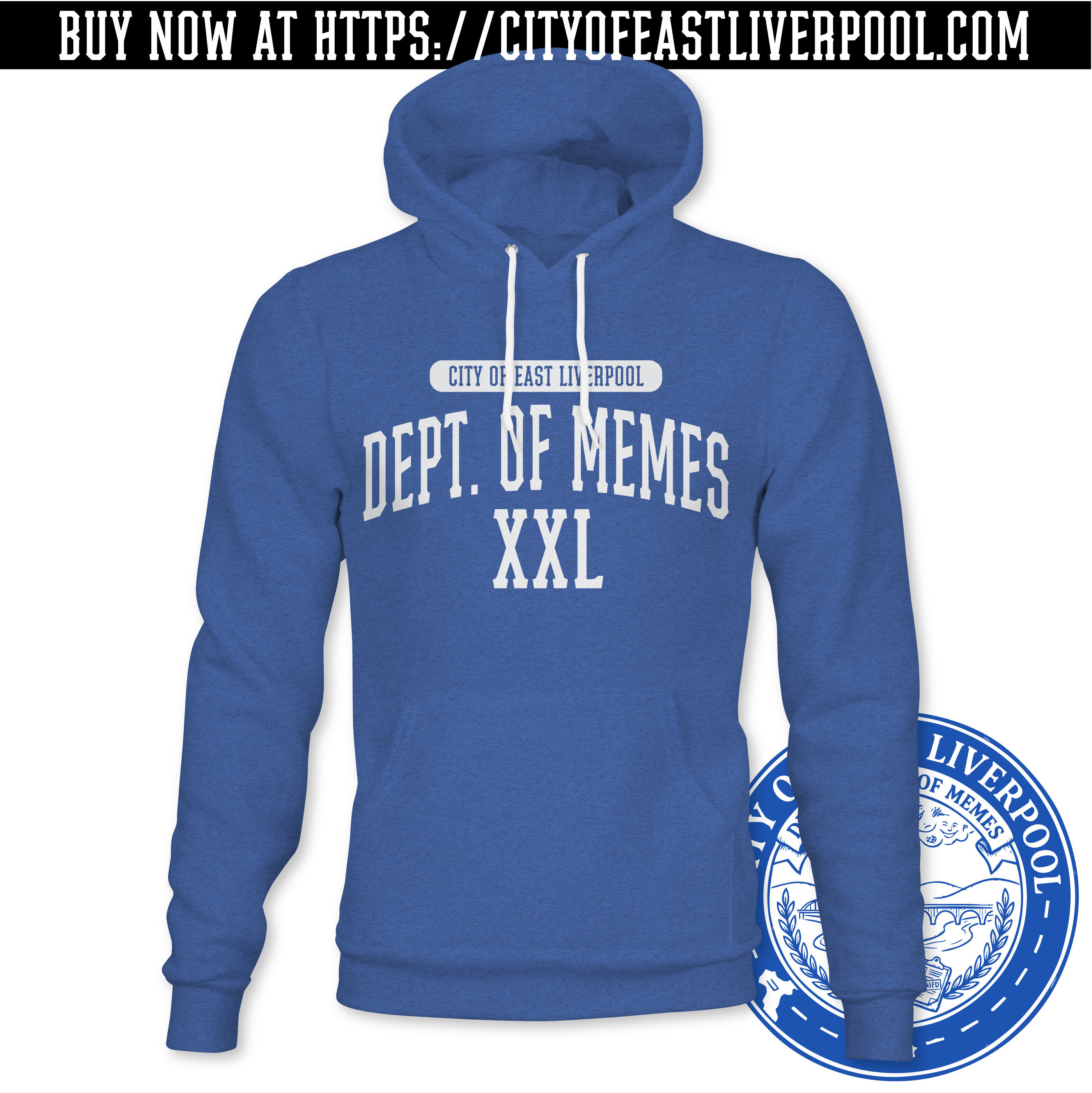 Department of Memes XXL Varsity Hoodie