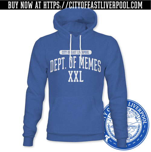 Department of Memes XXL Varsity Hoodie